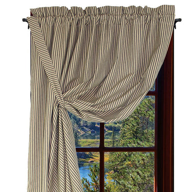 York Ticking - Black Panel H5880011 - The Fox Decor